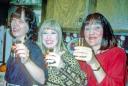 Sharon, Patricia and Susan with Tequila Shooters