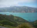 Akaroa Harbour panorama - moving left to the east